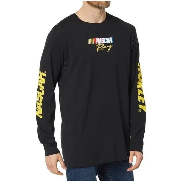 Hurley Other - Hurley Men's Nascar Everyday Flame Long Sleeve Cotton T-shirt Black XXL